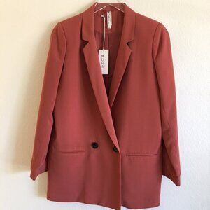 Mural Boyfriend Jacket Size Small
